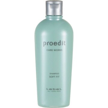 Šampon Lebel Proedit Soft Fit - zvlhčující šampon pro hrubé vlasy