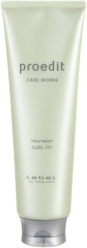 Lebel Proedit Hair Treatment Curl Fit - regenerační maska ​​pro jemné kudrnaté vlasy