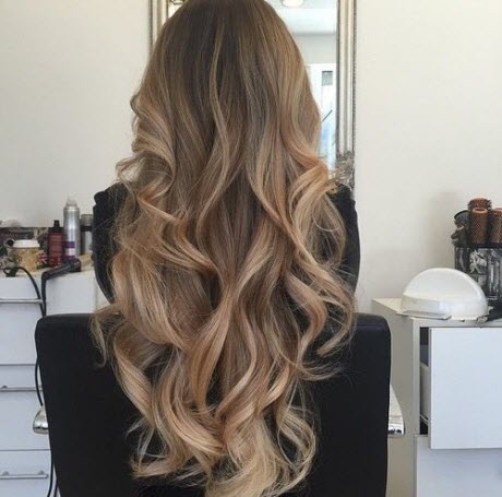 Barvení balayage pro tmavé vlasy