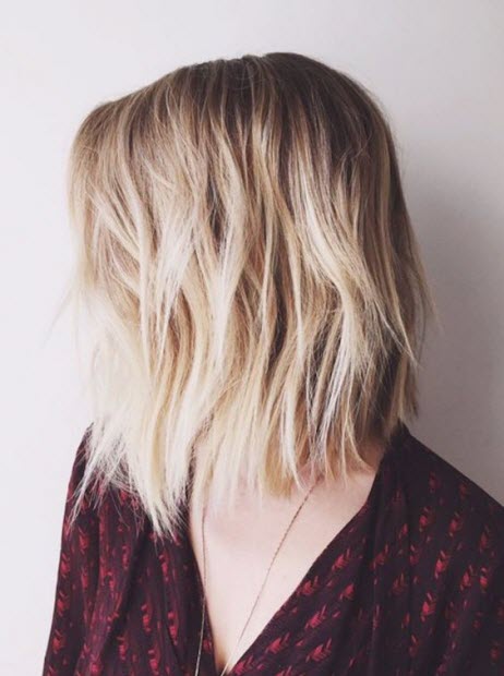 Balayage pro krátké vlasy