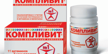 Vitamins Complivit: složení, návod k použití a recenze